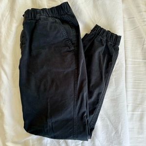 Bearbottom Stretch Joggers in Black